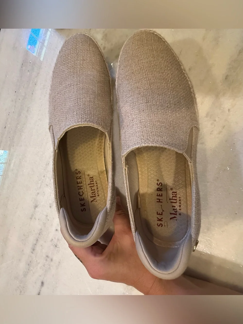 Skechers Martha Stewart Slip-on platform espadrilles